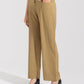 TEXTURED WIDE LEG PANTS