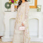 Unstitched Luxury Lawn Woven Net Suit