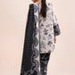 Unstitched 3 Piece Lawn Suit