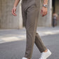 Khaki Pintex Trouser (LT-64)
