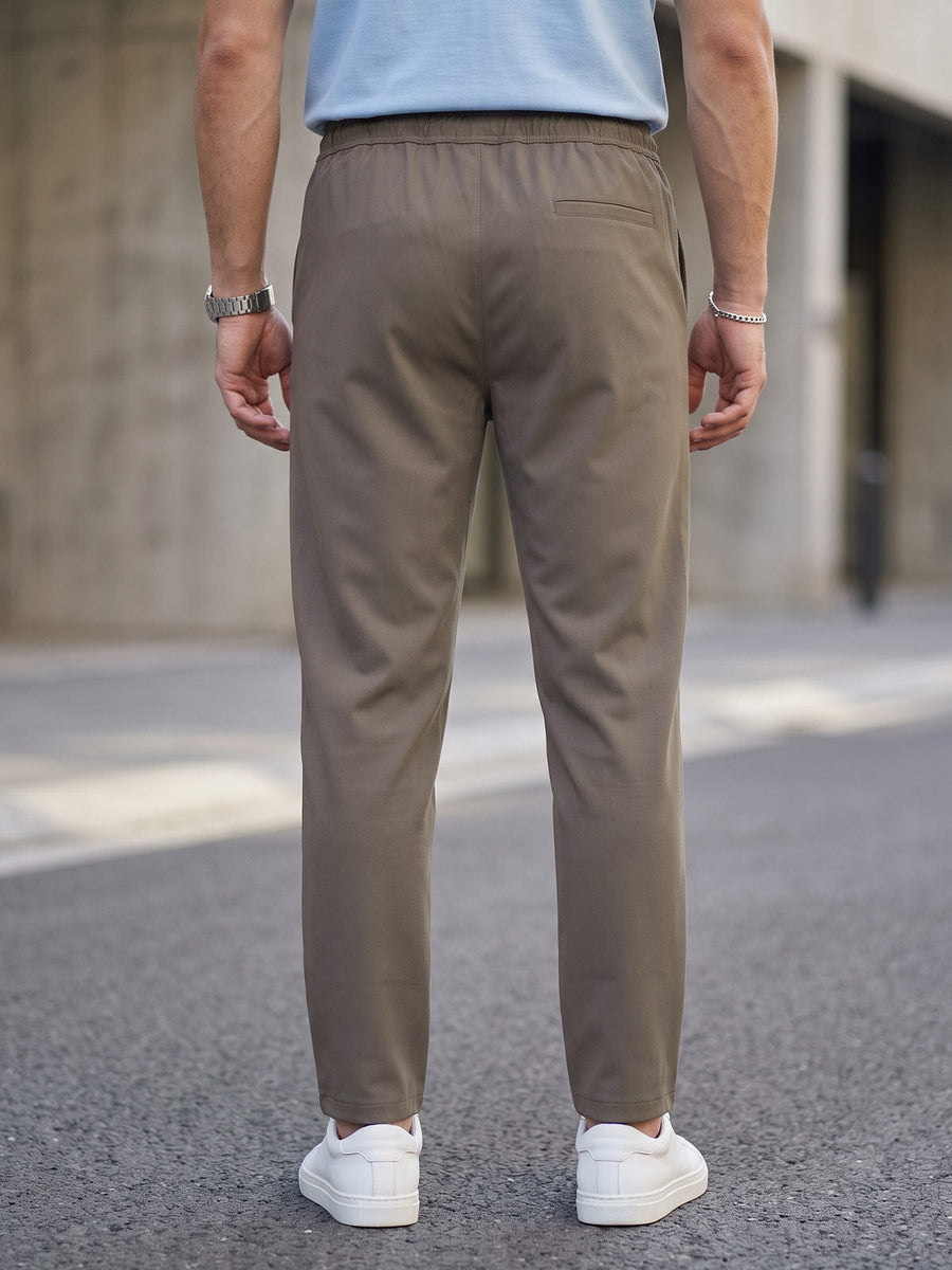 Khaki Pintex Trouser (LT-64)