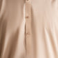 Light Almond French Collar Kameez Shalwar - Men