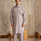 Light lavender French Collar Kameez Shalwar - Men
