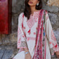 Unstitched Embroidered 3 Piece Muzlin Suit