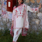 Unstitched Embroidered 3 Piece Muzlin Suit