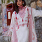 Unstitched Embroidered 3 Piece Muzlin Suit