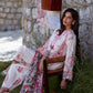 Unstitched Embroidered 3 Piece Muzlin Suit
