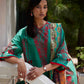 Unstitched Embroidered 3 Piece Muzlin Suit