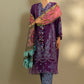 Unstitched Embroidered 3 Piece Muzlin Suit