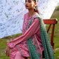 Unstitched Embroidered 3 Piece Muzlin Suit