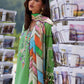 Unstitched Embroidered 3 Piece Muzlin Suit