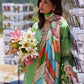 Unstitched Embroidered 3 Piece Muzlin Suit