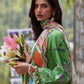 Unstitched Embroidered 3 Piece Muzlin Suit