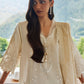 Unstitched Embroidered 3 Piece Muzlin Suit