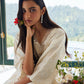 Unstitched Embroidered 3 Piece Muzlin Suit