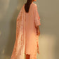 Unstitched Embroidered 3 Piece Muzlin Suit