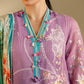 Unstitched Embroidered 3 Piece Muzlin Suit