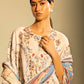 Unstitched Embroidered 3 Piece Muzlin Suit