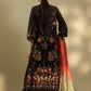 Unstitched Embroidered 3 Piece Muzlin Suit