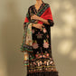 Unstitched Embroidered 3 Piece Muzlin Suit