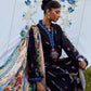 Unstitched Embroidered 3 Piece Muzlin Suit