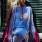 Unstitched Embroidered 3 Piece Muzlin Suit