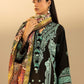 Unstitched Embroidered 3 Piece Muzlin Suit