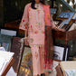 Unstitched Embroidered 3 Piece Muzlin Suit