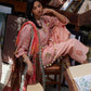 Unstitched Embroidered 3 Piece Muzlin Suit