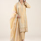 3 Pc Embroidered Dobby Suit