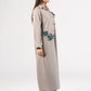 Embroidered Textured Cotton Shirt
