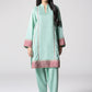 2 Pc Embroidered Two Tone Suit