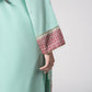 2 Pc Embroidered Two Tone Suit