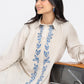 2 Pc Embroidered Dobby Viscose Suit