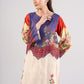 Printed Textured Cotton Shirt