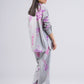 2 Pc Printed Textured Cotton Suit