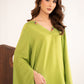 2 Pc Dyed Arabic Lawn Suit