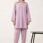 2 Pc Dyed Dobby Cotton Suit