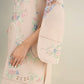 2 Pc Embroidered Slub Lawn Suit