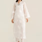 Embroidered Paper Lawn Shirt