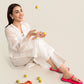 Embroidered Paper Lawn Shirt