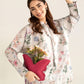 2 Pc Printed Dobby Suit