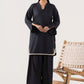 2 Pc Embroidered Dobby Suit