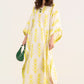 Printed Lawn Kaftan