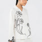 Embroidered Slub Lawn Shirt