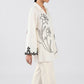 Embroidered Slub Lawn Shirt