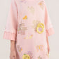 2 Pc Embroidered Cotton Chambray Suit