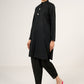 2 Pc Dyed Slub Lawn Suit