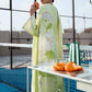2 Pc Embroidered Arabic Lawn Suit