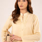 Dyed Dobby Cotton Shirt